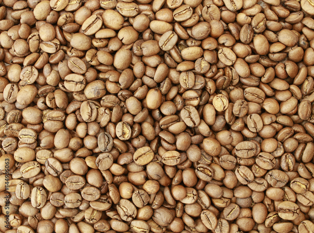 Coffee beans, black coffee, texture, background, flavor, light brown Coffee beans, black coffee, texture, background, flavor, light brown
