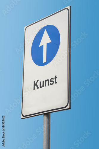 Schild 173 - Kunst