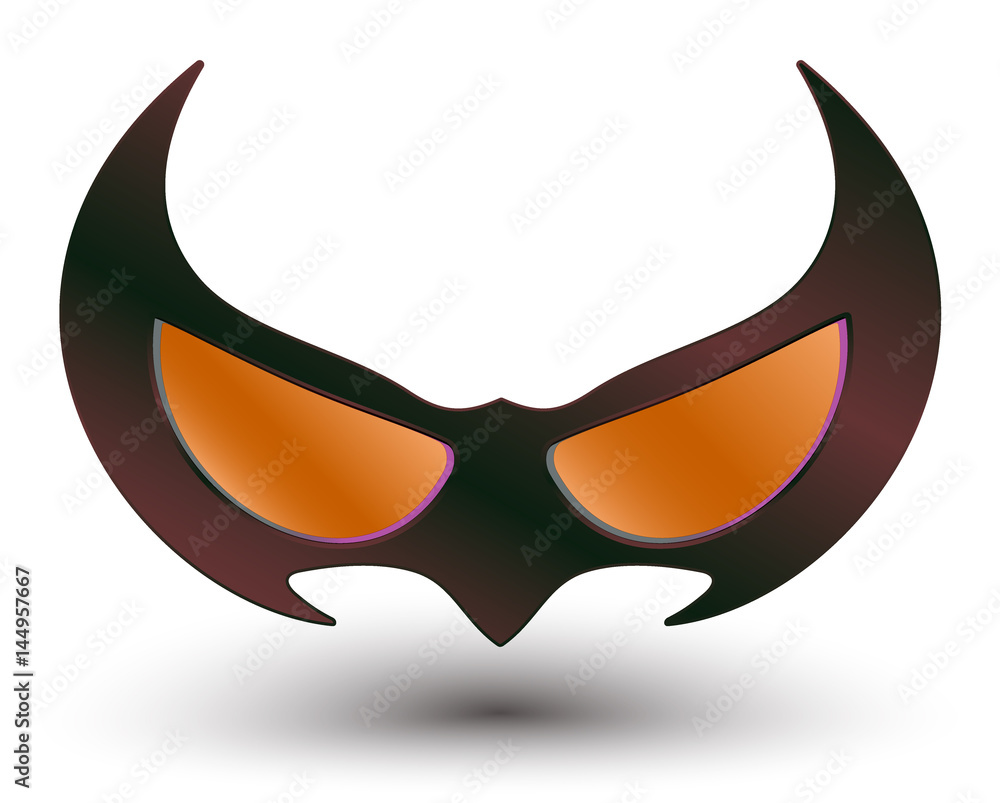 black super hero mask black super hero mask