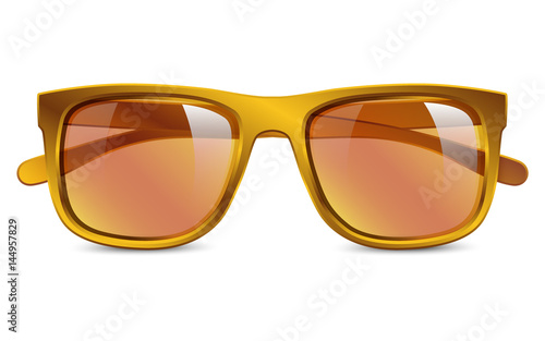 realistic vector illustration of sunglasses