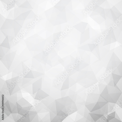 Gray geometric mosaic abstract background. © Vjom