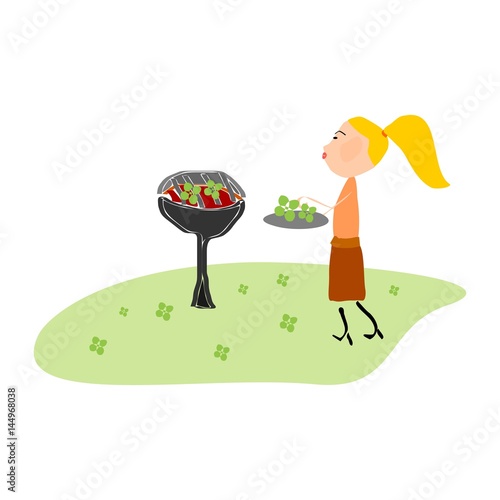 Barbecue végétarien