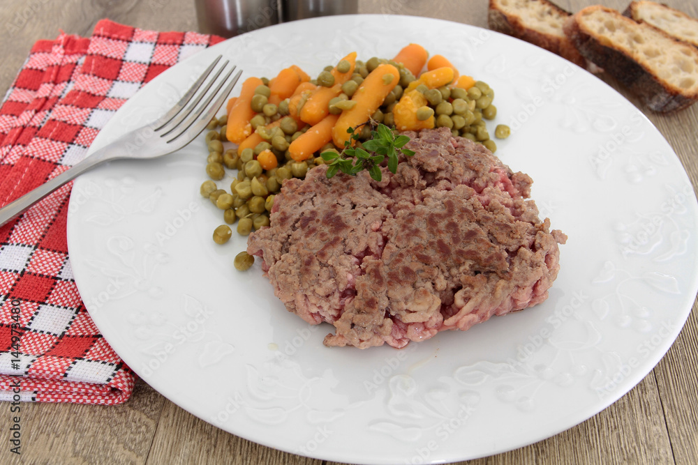 viande hachée et petits pois viande hachée et petits pois
