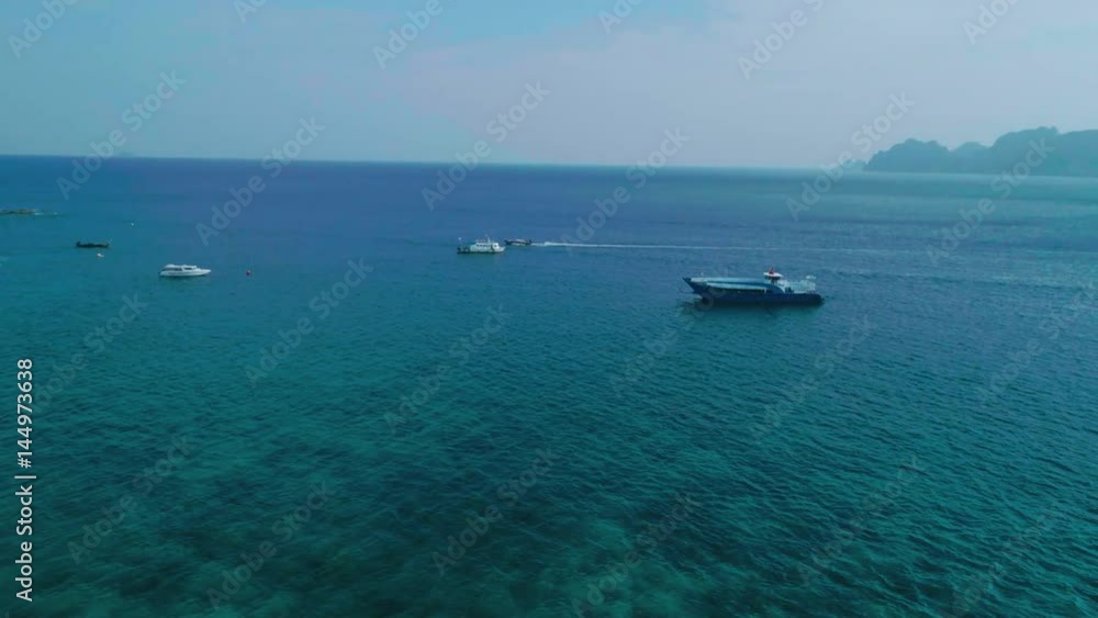 Aerial Drone Views of Islands in Thailand, Koh Phi Phi Aerial Drone Views of Islands in Thailand, Koh Phi Phi
