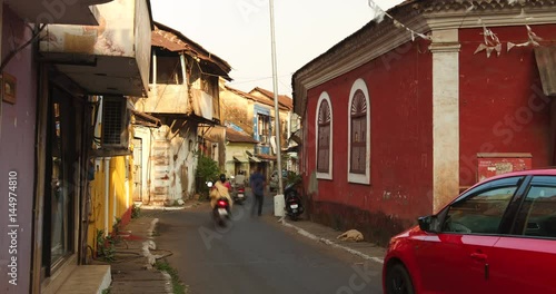 Goa Panjim Latin Quarter Time Lapse