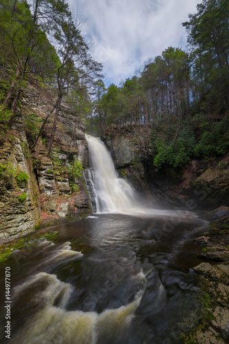 Bushkill Falls from the gorge 