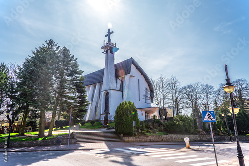 Pfarrkirche des Heiligsten Erlösers Rewal Ostsee Polen photo