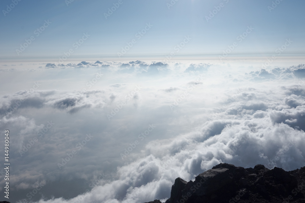 Sea of clouds - Fuji