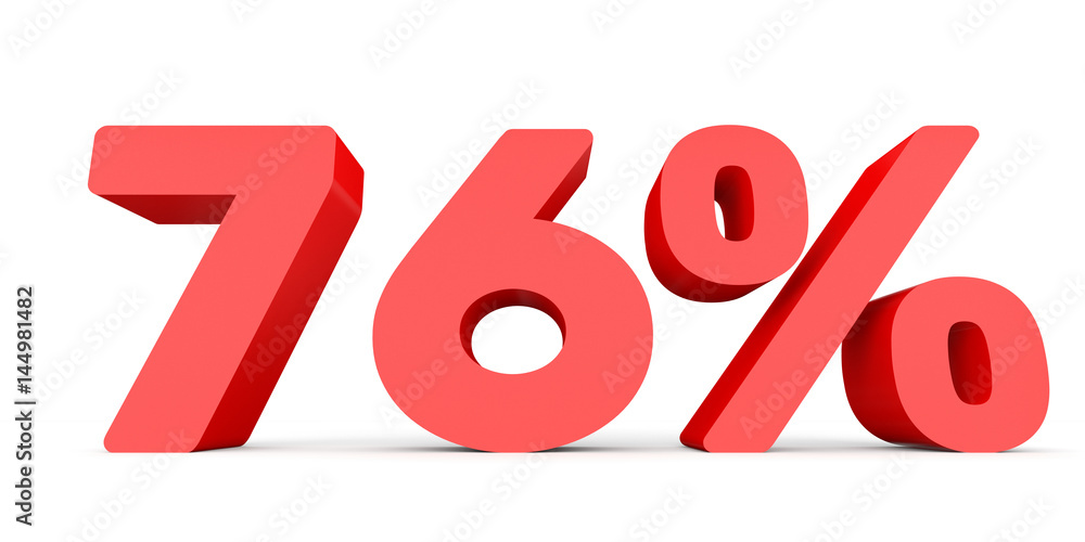 Seventy six percent off. Discount 76 %. Seventy six percent off. Discount 76 %.