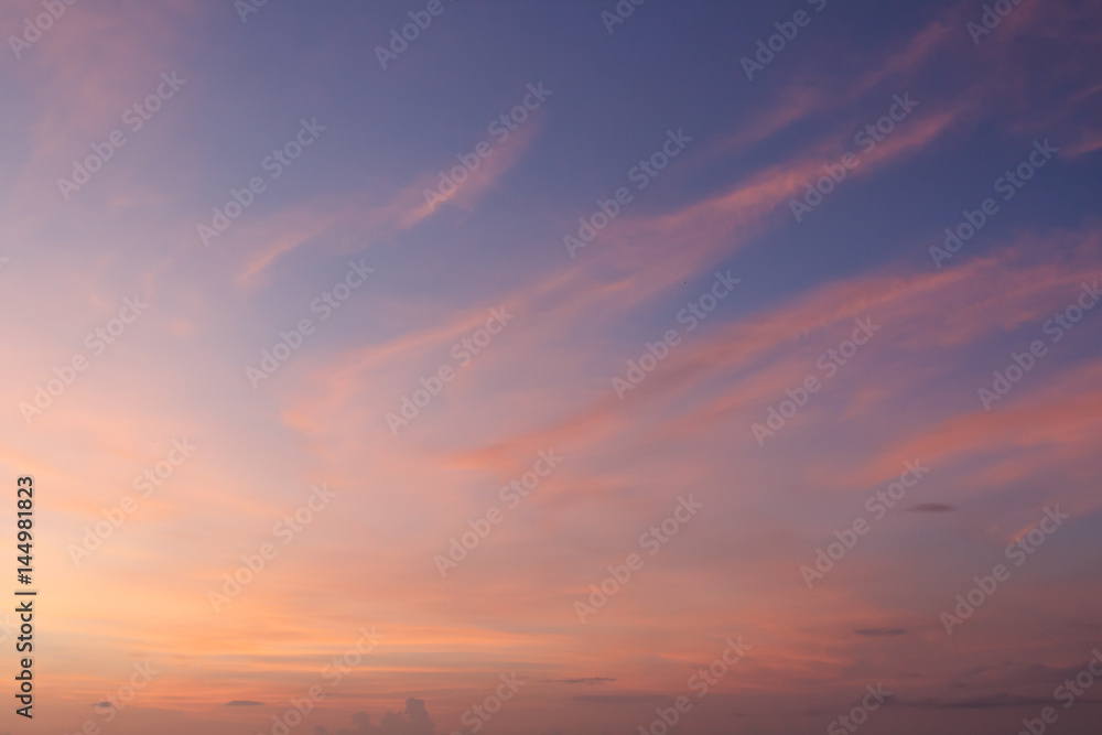 Fototapeta premium sunset sky background