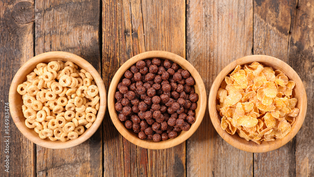 assorted of breakfast cereals assorted of breakfast cereals