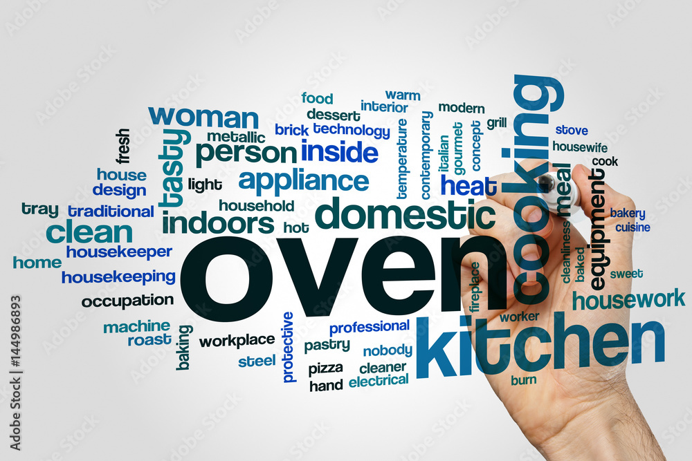 Oven word cloud