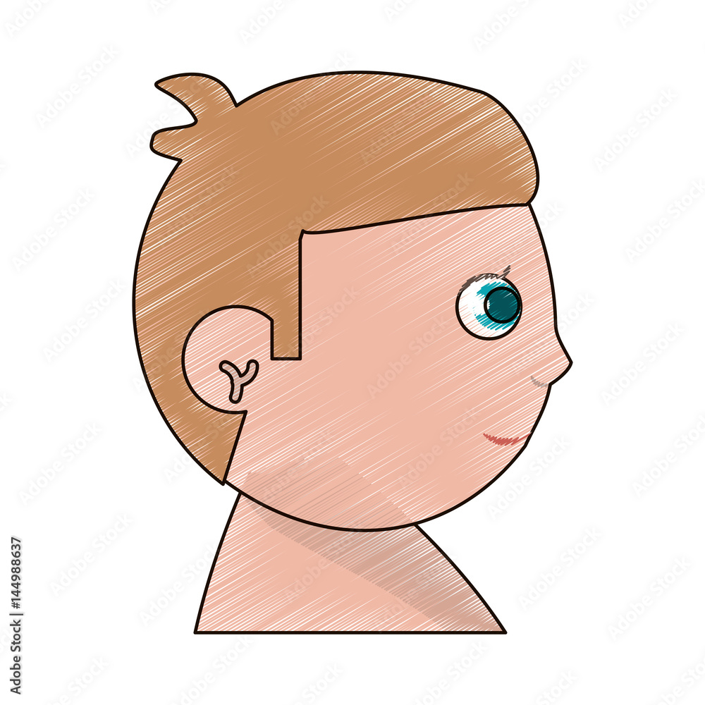 drawing head baby boy kid vector illustration eps 10 drawing head baby boy kid vector illustration eps 10