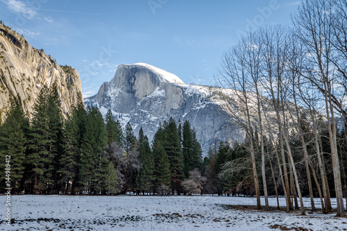 Half Dome at winter - Yosemite National Park, California, USA