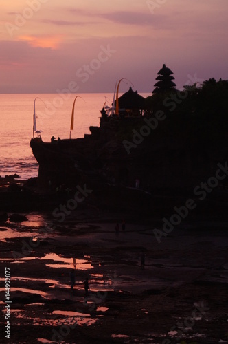 Sunset at Tanah Lot