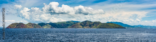Indian ocean, panoramic view of the islands, Indonesia © everigenia