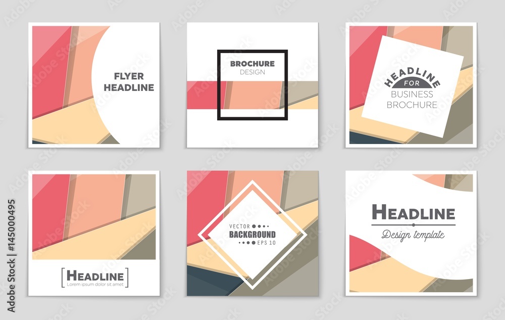 Abstract vector layout background set. For art template design, list, front page, mockup brochure theme style, banner, idea, cover, booklet, print, flyer, book, blank, card, ad, sign, sheet,, a4 Abstract vector layout background set. For art template design, list, front page, mockup brochure theme style, banner, idea, cover, booklet, print, flyer, book, blank, card, ad, sign, sheet,, a4