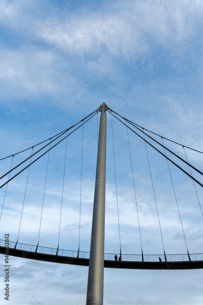 Naklejka premium Brückenkonstruktion