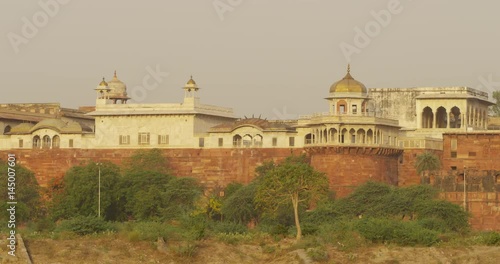 Agra Fort during sunrise photo