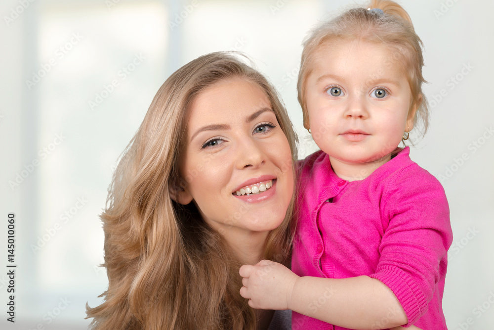 Mother and Daughter. Happy Family Mother and Daughter. Happy Family