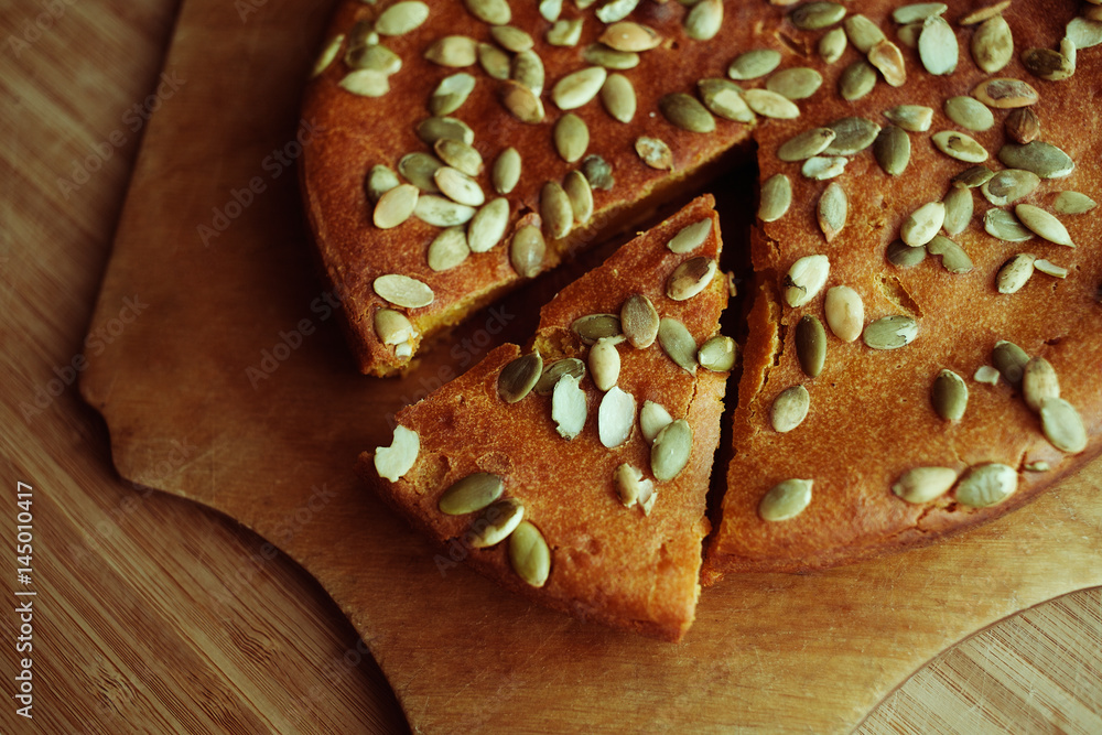 Fototapeta premium pumpkin pie