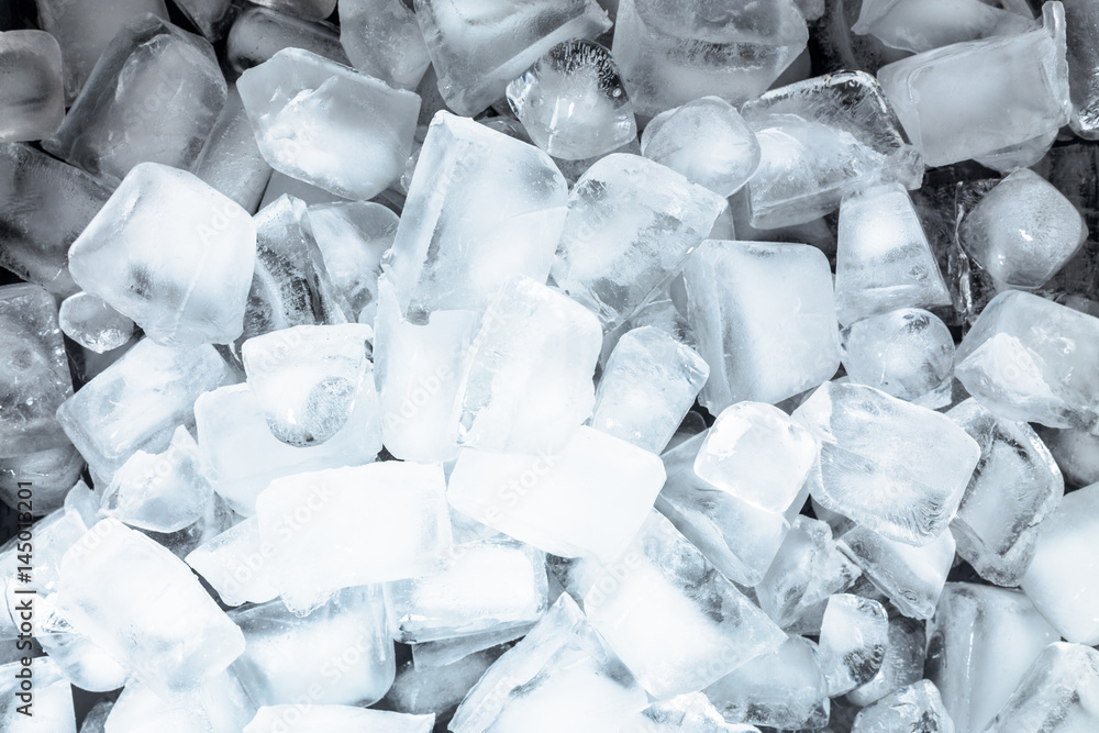 Fototapeta premium Ice cubes