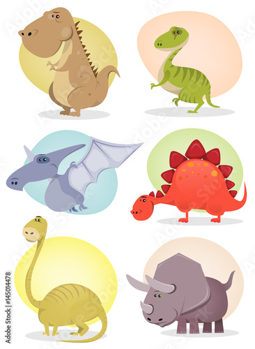 Cartoon Dinosaur Collection