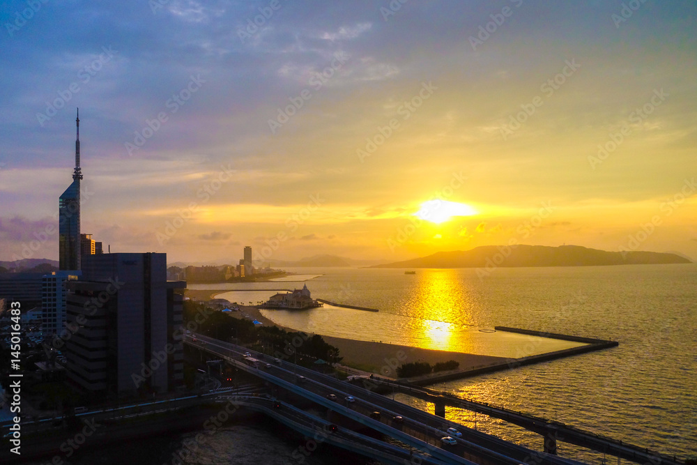 Fukuoka is the capital city of Fukuoka Prefecture, situated on the northern shore of the Japanese island of Kyushu. It is the most populous city on the island.