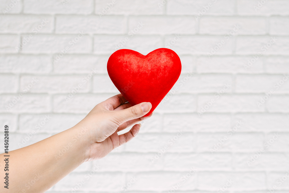 love symbol against the background of a wall love symbol against the background of a wall