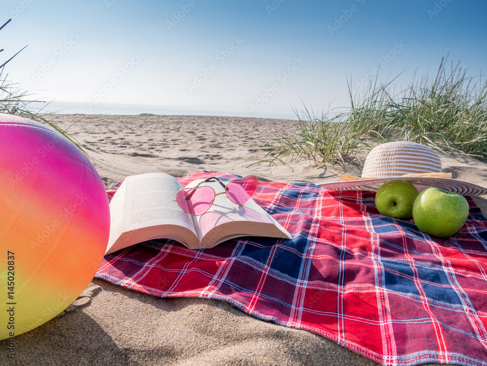 picnic at the beach on holiday Stock Photo Adobe Stock