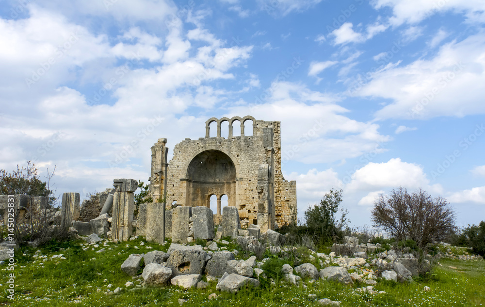 Okuzlu ruins From Mersin in Turkey