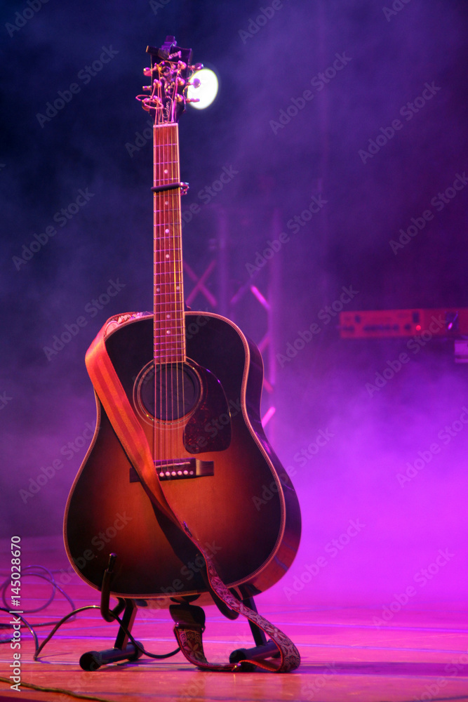 Naklejka premium chitarra