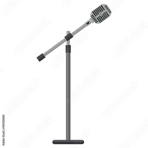 silver studio microphone