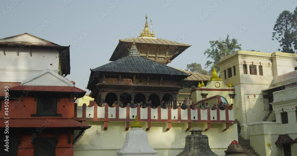 Pashupatinath Temple during sunrise Pashupatinath Temple during sunrise