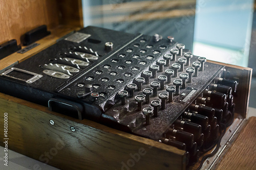 Enigma Coding Machine © rickdeacon