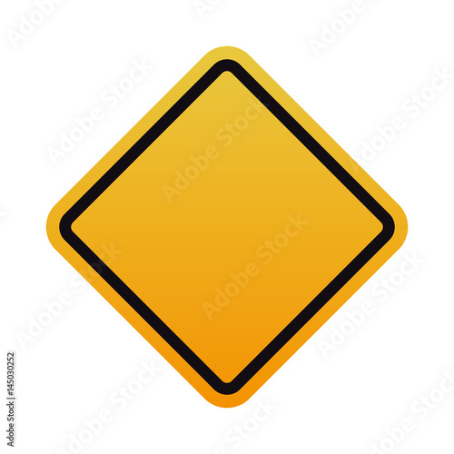 Under construction road sign icon vector illustration graphic design