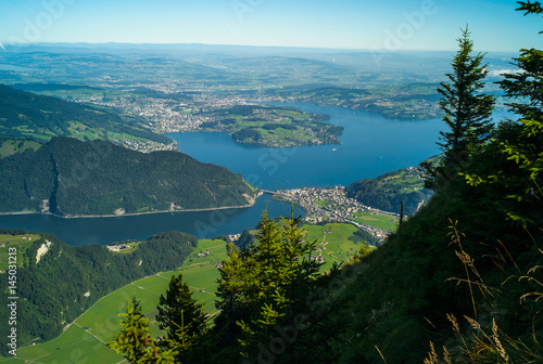 view from stanserhorn - switzerland