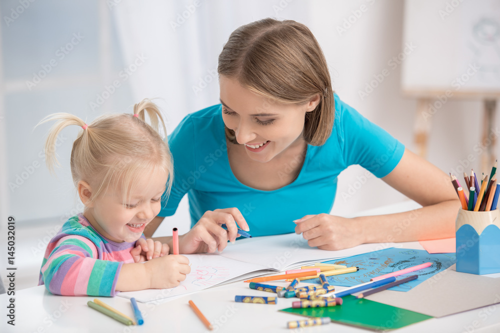 Mother and Child Parenting Motherhood Love Care Concept Mother and Child Parenting Motherhood Love Care Concept