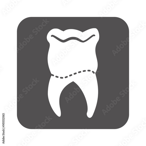 Medical dental care icon vector illustration graphic design