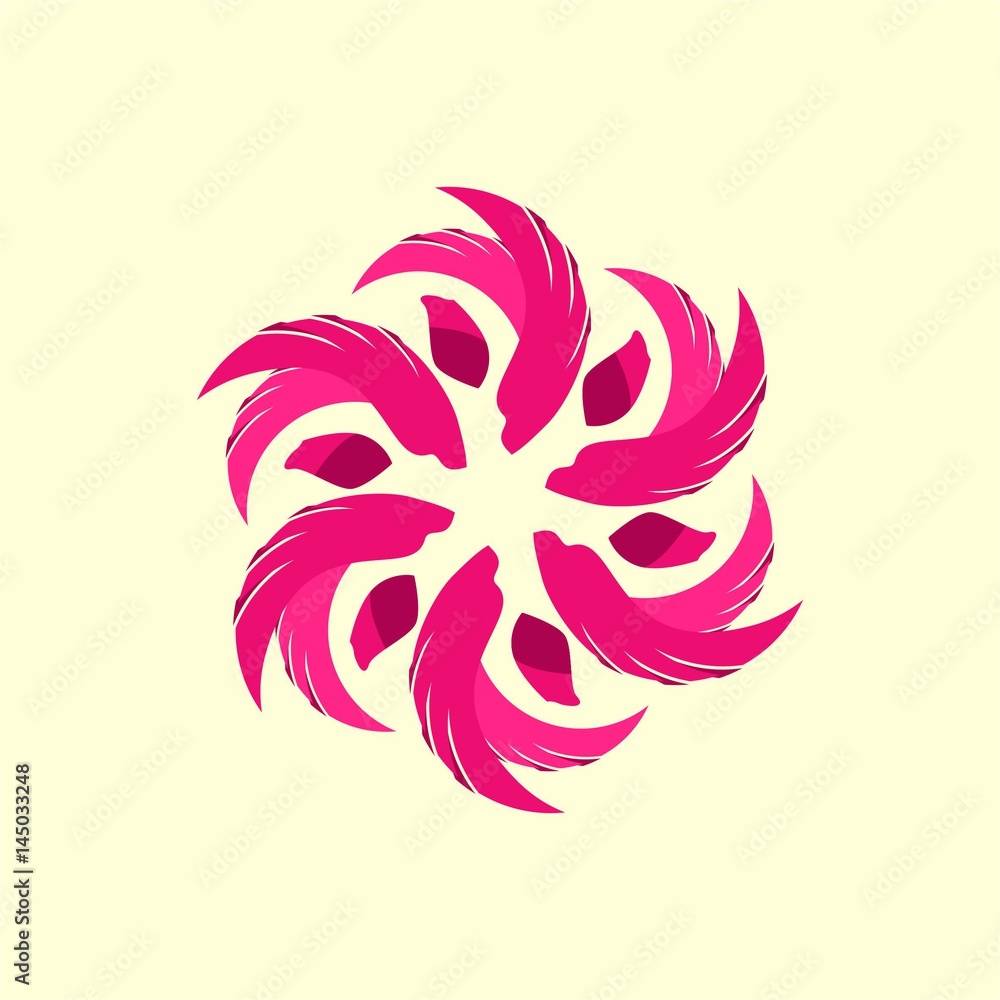 Obraz premium flower sign