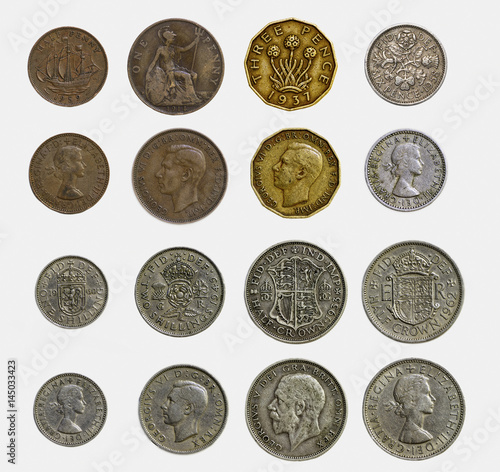 Pre-Decimal English Coins photo