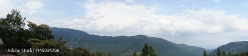  Myojogatake Mount panoramic views. A huge fire with a shape of kanji character “大” will appear at the hillside of Mount Meijogatake during one of the biggest traditional summer events of Hakone. 