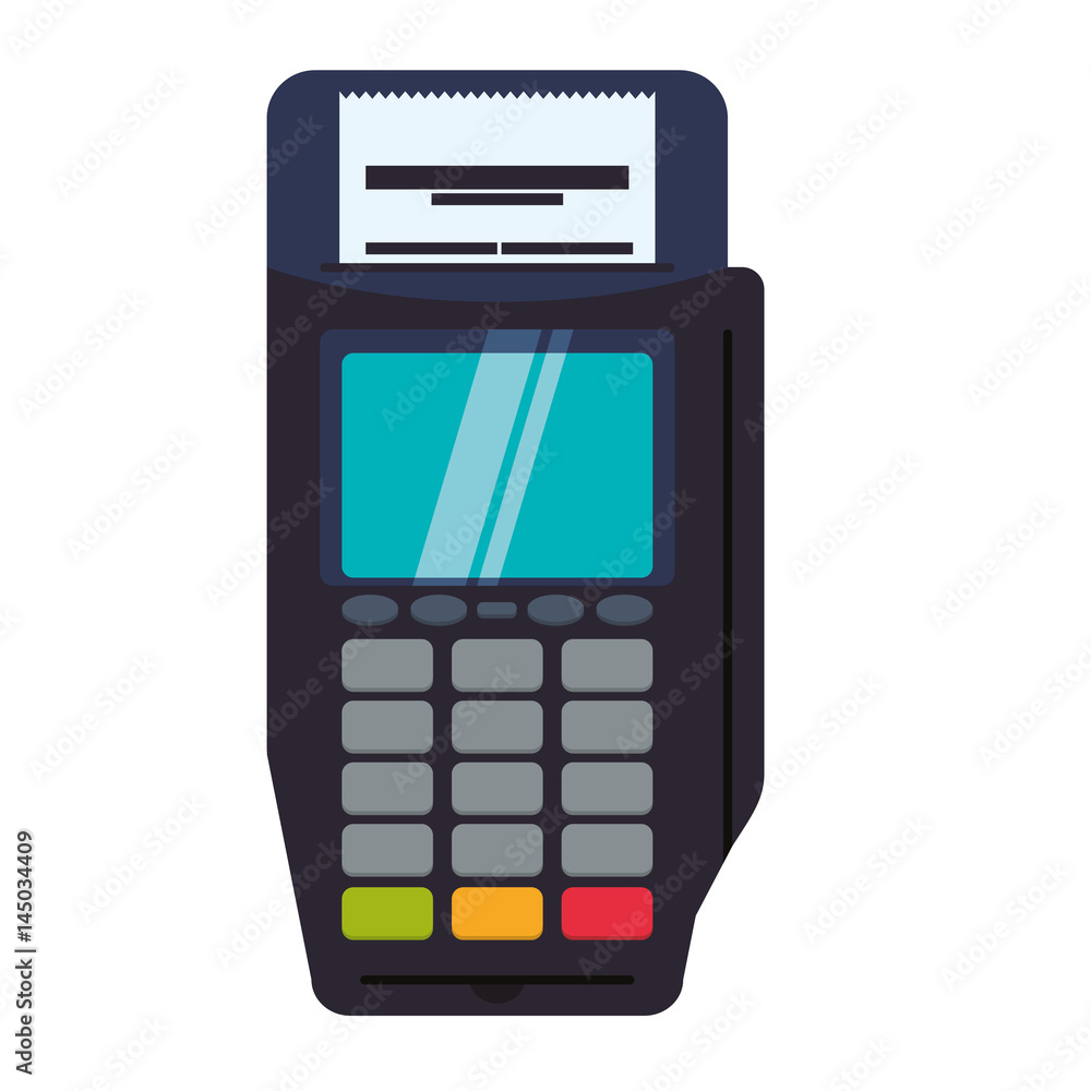 Dataphone payment system icon vector illustration graphic design Dataphone payment system icon vector illustration graphic design