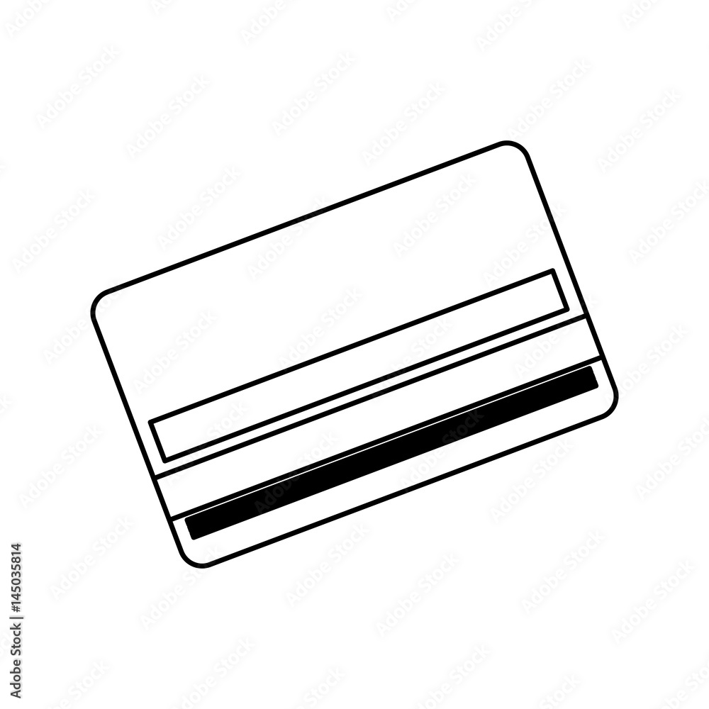 Bank credit card icon vector illustration graphic design Bank credit card icon vector illustration graphic design