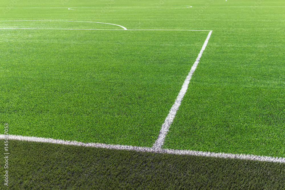 Soccer football field turf