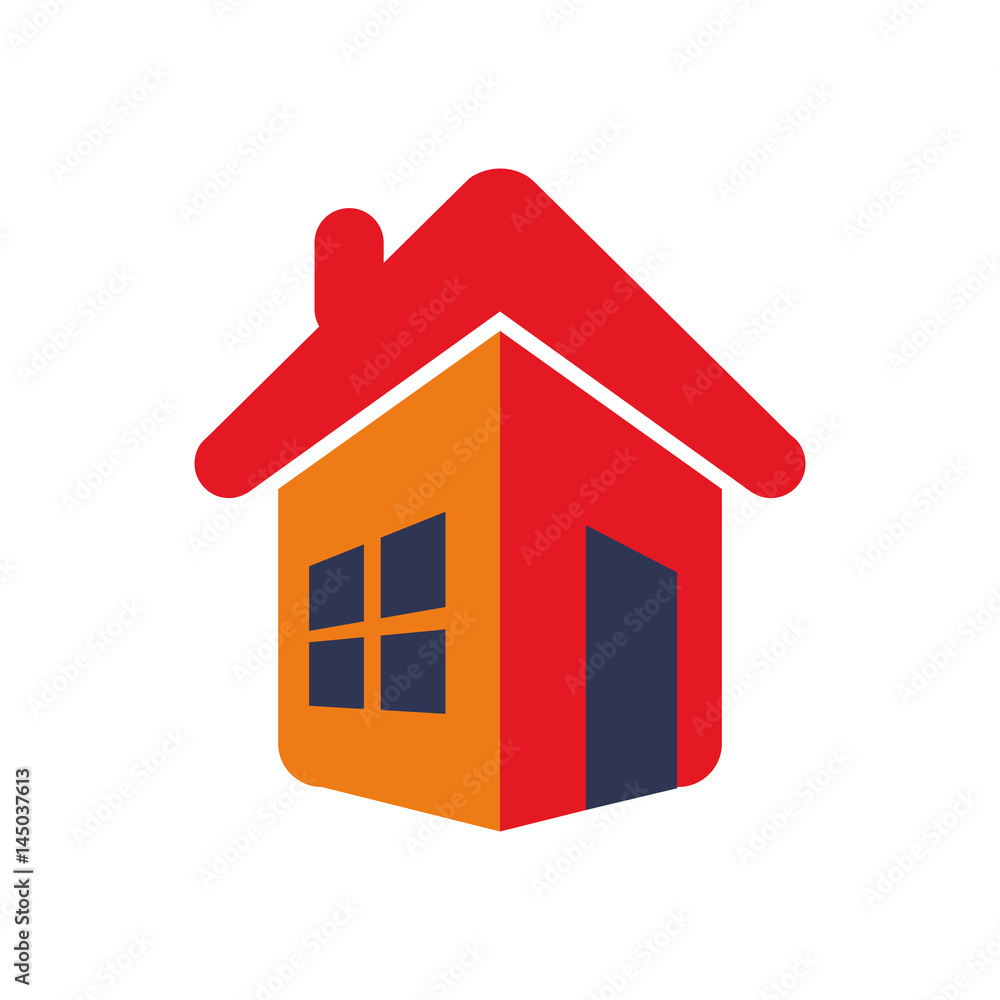 Home real state icon vector illustration graphic design Home real state icon vector illustration graphic design
