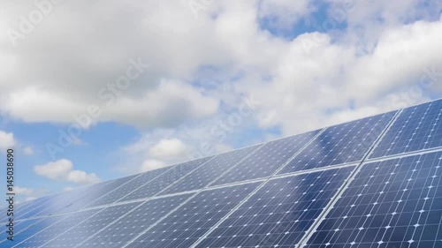 Solar panel timelapse