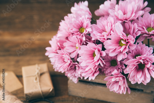 Pink flowers