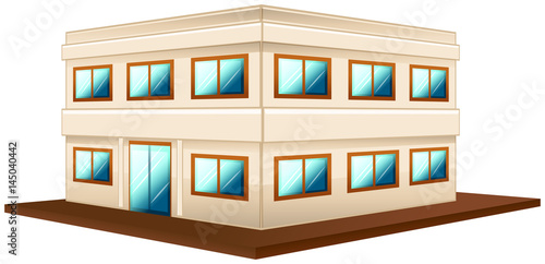 Architecture design for two storey building