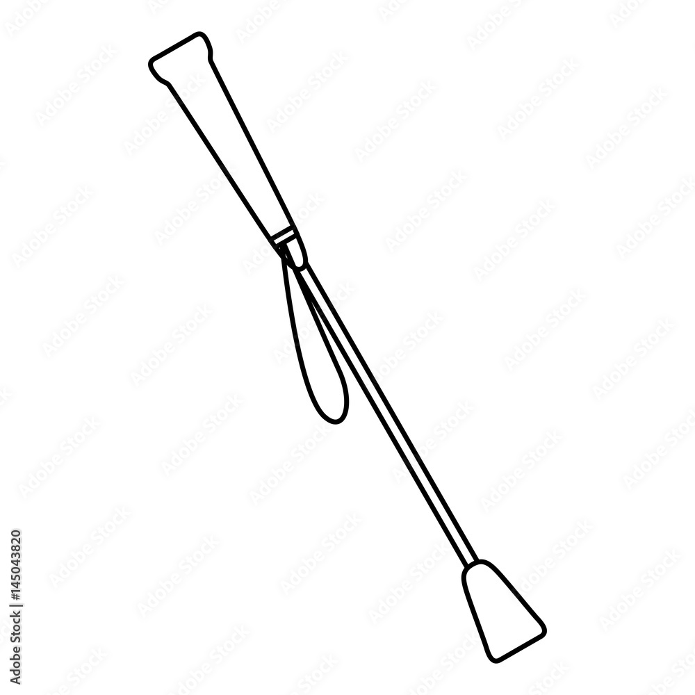 Horse riding equipment accesory icon vector illustration graphic design